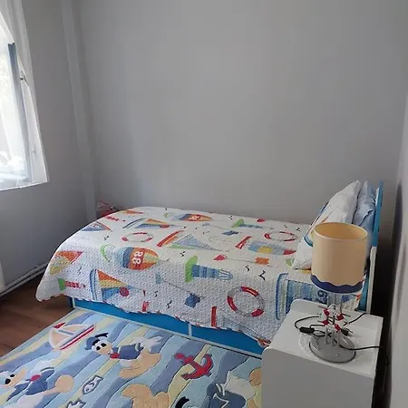 Mavi Panjurlu Ev Apartment